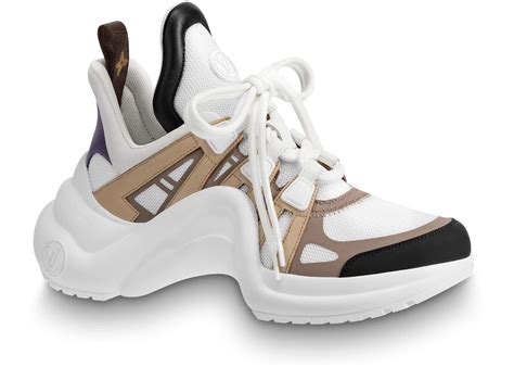 baskets louis vuitton blanche|louis vuitton archlight shoes.